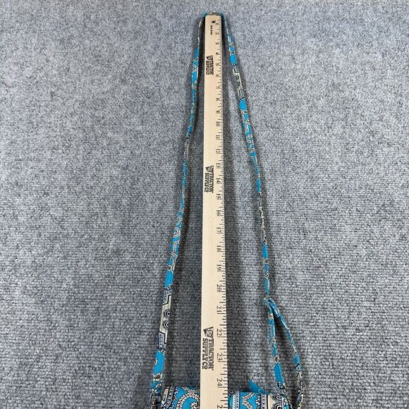 VERA BRADLEY Little Hip Bag Crossbody & Belt Bag Totally Turquoise Adjustable - Picture 9 of 9